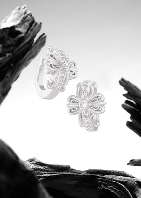 Royal Divine Hoop Earrings