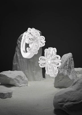 Royal Divine Hoop Earrings