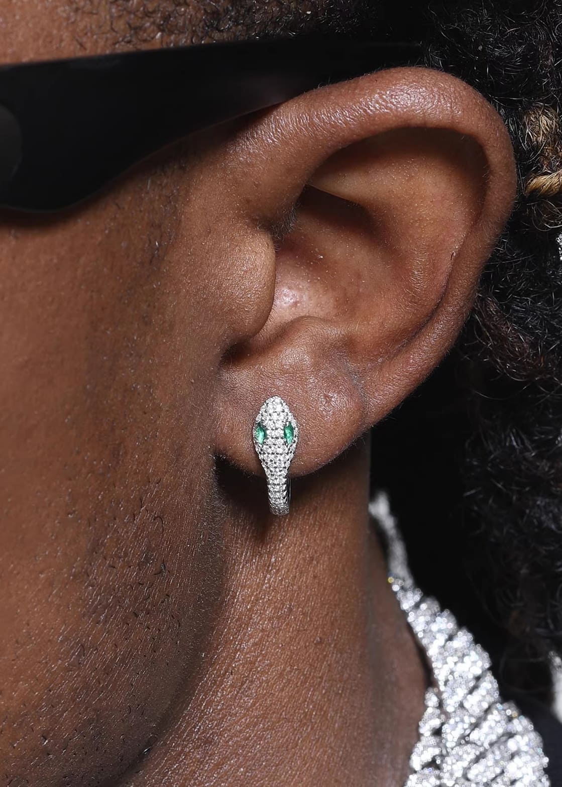 Ouroboros Hoop Earrings