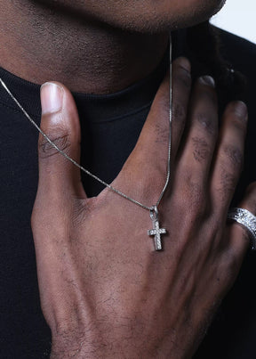 Pillar Cross Necklace