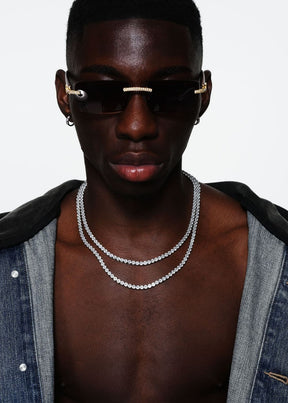 Lumen Line Tennis Necklace