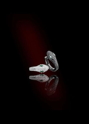 Ouroboros Hoop Earrings