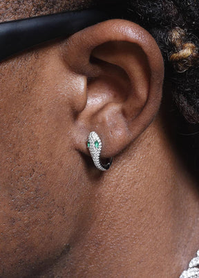 Ouroboros Hoop Earrings