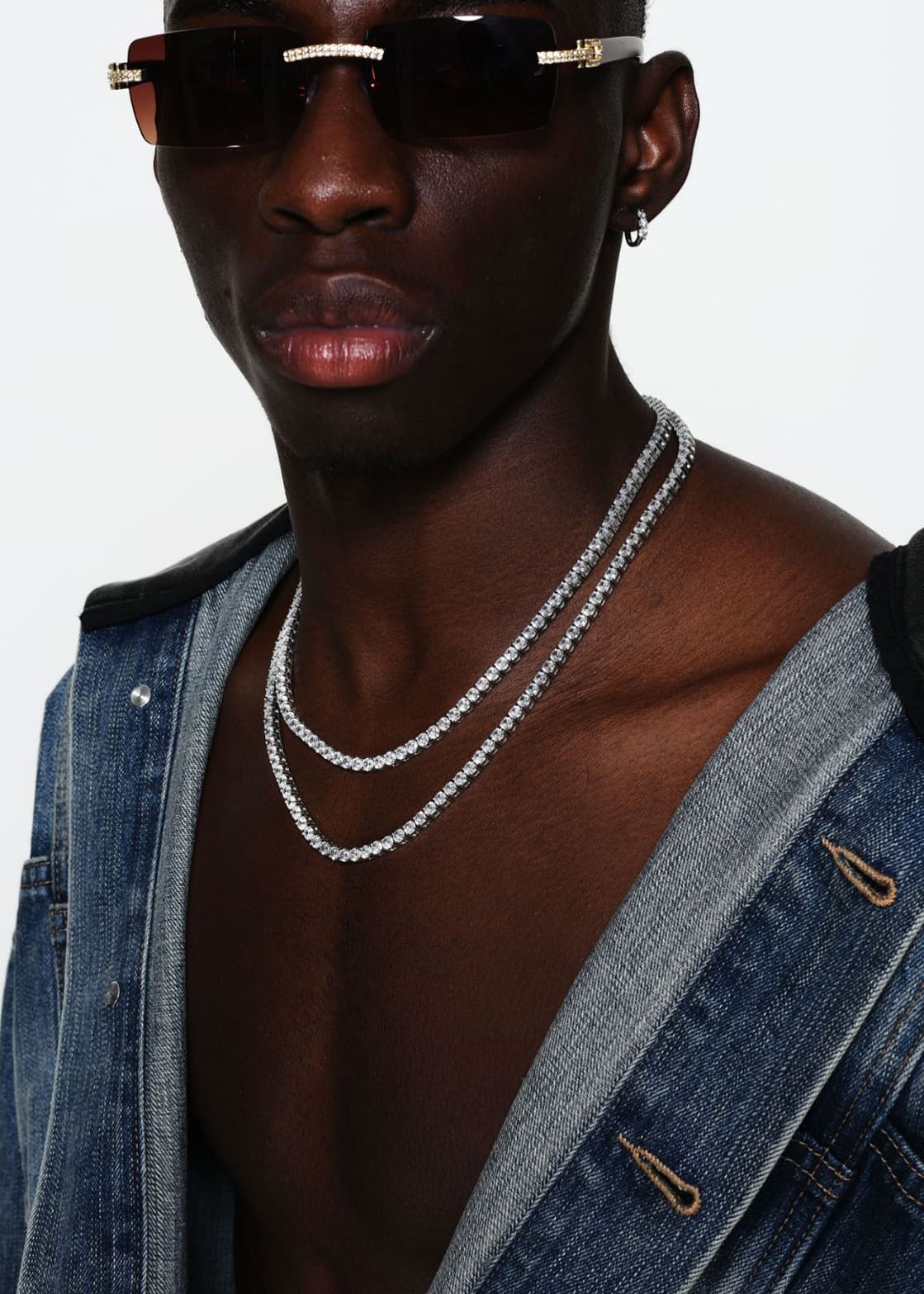 Lumen Line Tennis Necklace