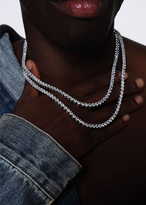 Lumen Line Tennis Necklace
