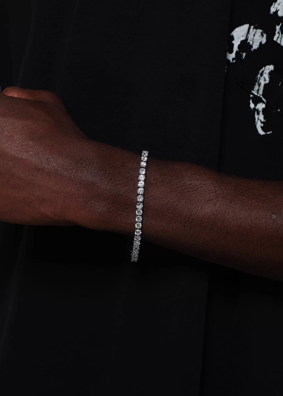 Lumen Line Tennis Bracelet