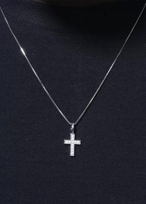 Pillar Cross Necklace