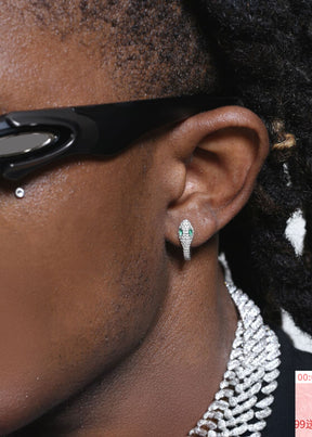 Ouroboros Hoop Earrings